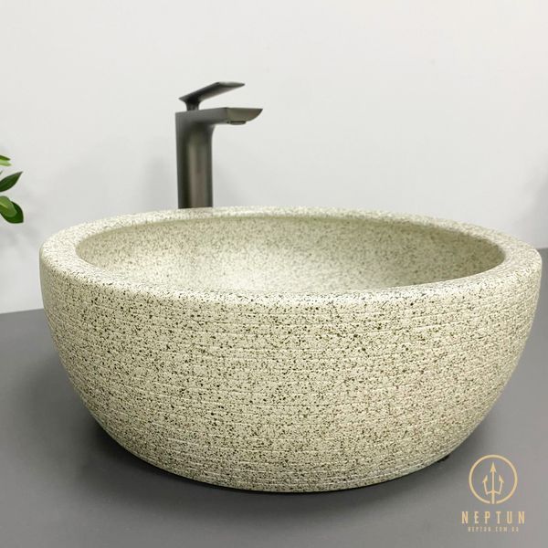 Умивальник накладний VBI CORRIDONIA BEIGE STONE MATT (VBI-016100) VBI-016100 фото