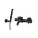 Змішувач для ванни і душу VBI MILANO BLACK настінний (VBI-050106BL) VBI-050106BL фото 1