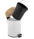 Кошик для сміття YOKA BIN WHITE BAMBOO 3л. для ванної кімнати * CH.BIN-WHT фото 5