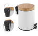 Кошик для сміття YOKA BIN WHITE BAMBOO 3л. для ванної кімнати * CH.BIN-WHT фото 6