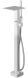Смеситель для ванны KOHLMAN NEXEN CHROME напольный QF1165U фото 1