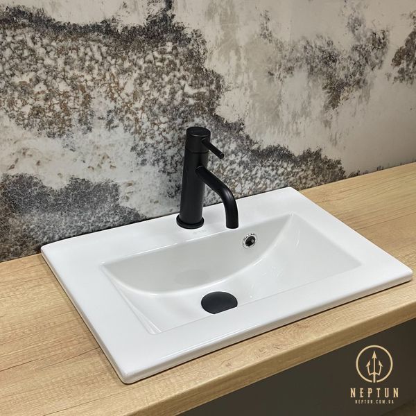Умывальник (раковина) VBI TEORA 50 WHITE врезной (VBI-018050) VBI-018050 фото