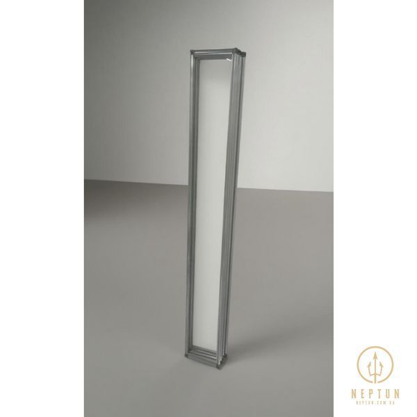 Шторки скляні на ванну складні Koer SR BS07-80x140-TR-01 прозоре скло Easy Clean 4мм, хром (KR5948) KR5948 фото