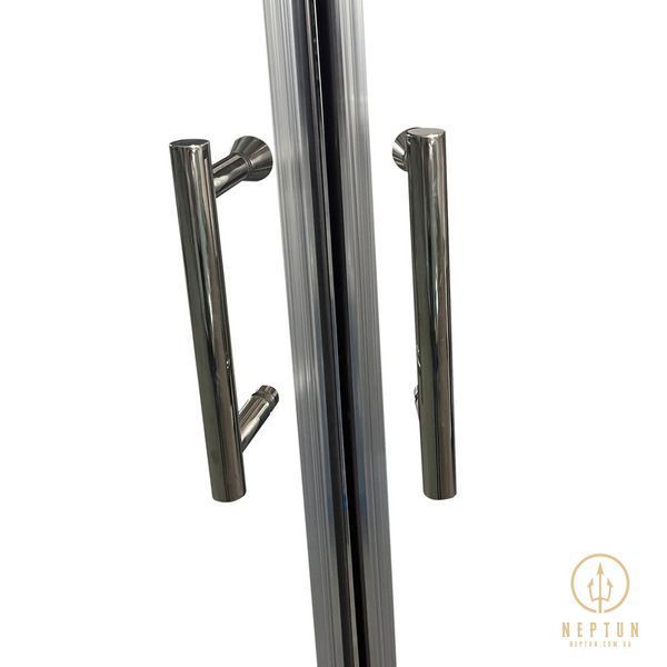 Душова кабіна без піддону Koer SR SC04-90x90x195-TR-01 прозоре скло Easy Clean 5мм, хром (KR5360) KR5360 фото