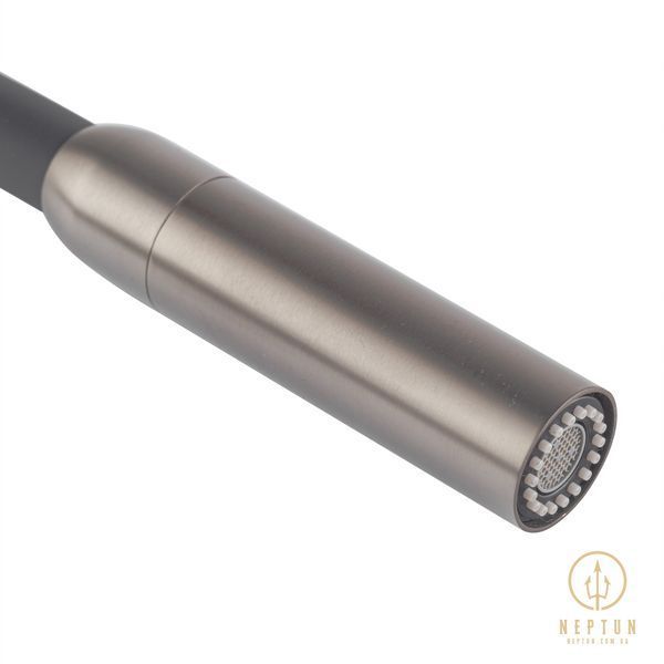 Кухонный смеситель с силиконовым изливом KOER KI-70005-07 (нерж. сталь) (KR3389) KR3389 фото