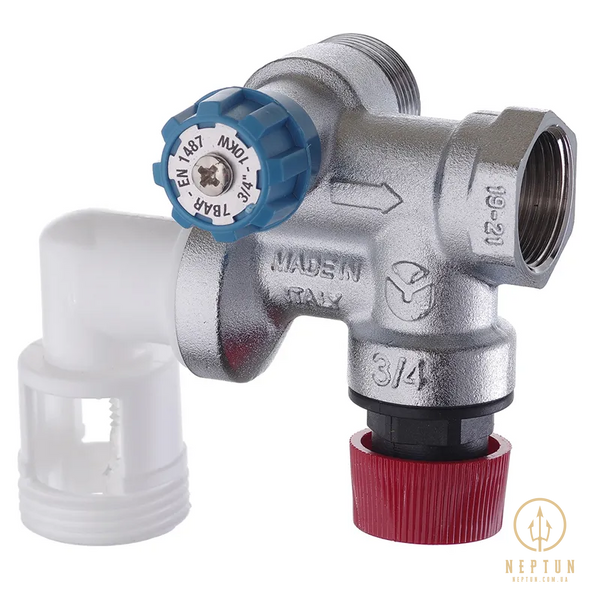 Група безпеки бойлера, горизонтальна - Roho R2111-075 -3/4"х 3/4" ВЗ (7 бар) (RO0165) RO0165 фото