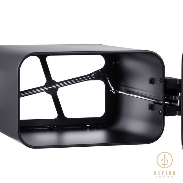 Відро для сміття з плавним закриттям прямокутне Mixxus Premium Quadro-TC0105 Black 5 л колір чорний (MI7061) MI7061 фото