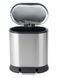 Мусорное ведро с плавным закрытием овальное Mixxus Premium Strong-TC0120 SS Color 20л цвет нержавейка (MI7081) MI7081 фото 10