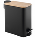 Кошик для сміття YOKA MOBY BLACK BAMBOO 5л. для ванної кімнати CH.MOBY-5-BLK фото 1