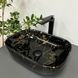 Умивальник накладний VBI RAVENNA MARBLE BLACK GLOSSY (VBI-011207) VBI-011207 фото 1