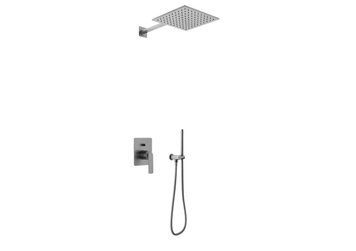 Душевая система KOHLMAN EXPERIENCE 30 GRAPHITE + BOX скрытого монтажа QW210EGQ30 фото