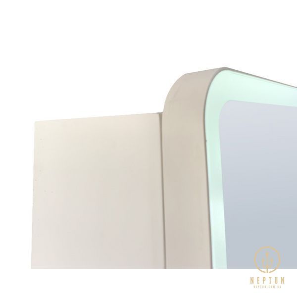 Дзеркальна шафка Mixxus Premium Olivary CM01-70x70x13 з LED Touch, димером, регулятором яскравості (MI8295) MI8295 фото