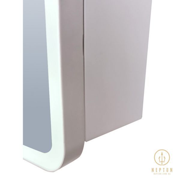 Дзеркальна шафка Mixxus Premium Olivary CM01-70x70x13 з LED Touch, димером, регулятором яскравості (MI8295) MI8295 фото