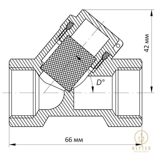 Фільтр грубої очистки 3/4 "Koer KR.F01 (KR0106) KR0106 фото