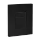 Панель смыва пластиковая Koer KT-0607-05 157x198x3mm, кнопка квадратная (KR5346) KR5346 фото 1