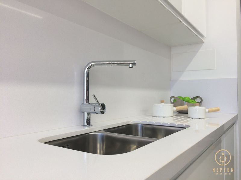 Змішувач для кухні з висувним виливом Grohe Minta (32168000) 32168000 фото