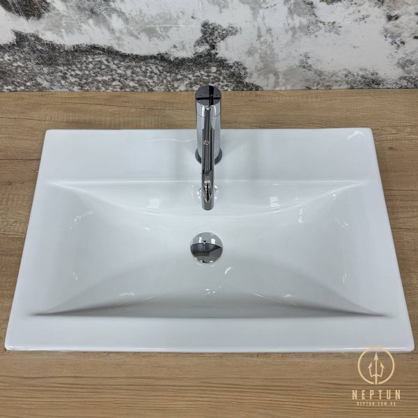 Умывальник (раковина) VBI FANUSA 60 WHITE врезной (VBI-018064) VBI-018064 фото