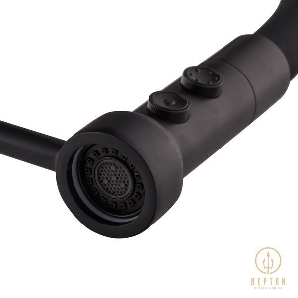 Змішувач для кухні Mixxus Premium Summer 017 BLACK REFL.BLACK (MI6961) MI6961 фото