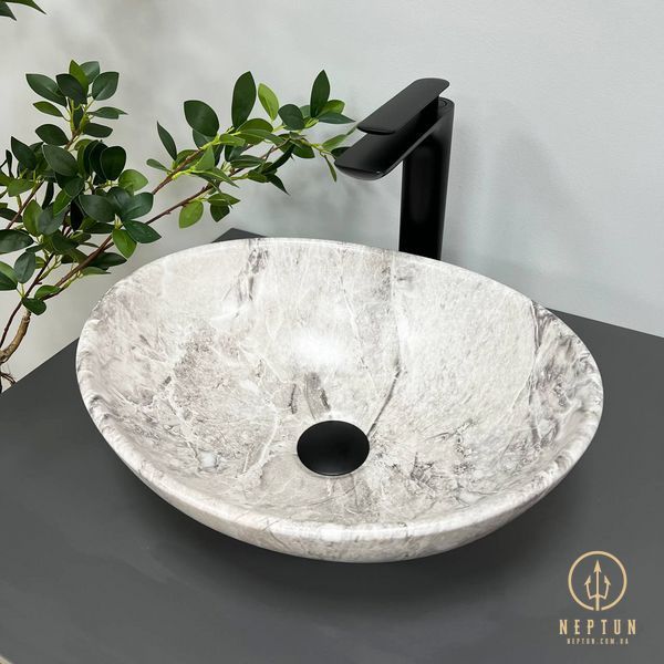 Умивальник накладний VBI PARMA STONE MATT (VBI-011005) VBI-011005 фото