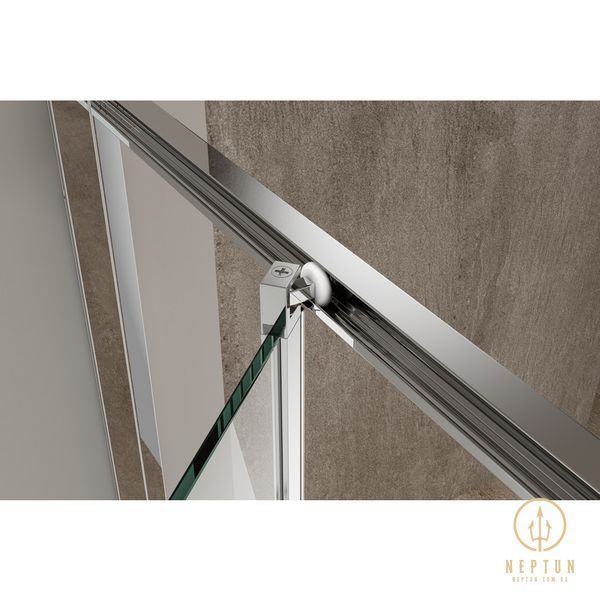 Душова кабіна без піддону Koer SR SC09-90x90x200-R-TR-01 прозоре скло Easy Clean 6мм Хром (KR5770) KR5770 фото