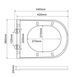 Комплект: Mixxus Premium Ellipse-SET-2101 (в 2 ящ) Унітаз система змиву Tornado 3.0+ Інсталяція Koer KT-0404 + панель KT-0604-03 White (MP6667) MP6667 фото 27