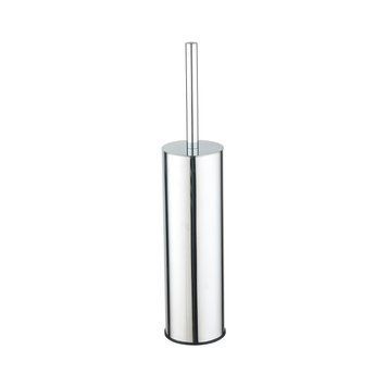 Йоржик для унітазу підлоговий VBI ROUND M CHROME VBI-040420CH фото