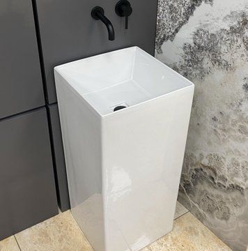 Умивальник (раковина) VBI ELLERA WHITE підлоговий (VBI-019025) VBI-019025 фото
