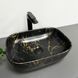 Умивальник накладний VBI RAVENNA MARBLE BLACK MATT (VBI-011209) VBI-011209 фото 3
