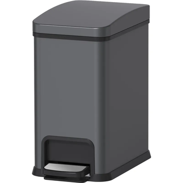 Koer TC-010108-07 8 л Відро для сміття з плавним закриттям прямокутне (KR5591) KR5591 фото