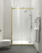 Дверь в нишу Koer SR SD01-120x200-TR-12 прозрачное стекло Easy Clean 8мм, матовое золото (KR5377) KR5377 фото 2