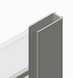 Дверь в нишу Koer SR SD01-120x200-TR-12 прозрачное стекло Easy Clean 8мм, матовое золото (KR5377) KR5377 фото 31