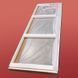 Дверь в нишу Koer SR SD01-120x200-TR-12 прозрачное стекло Easy Clean 8мм, матовое золото (KR5377) KR5377 фото 11
