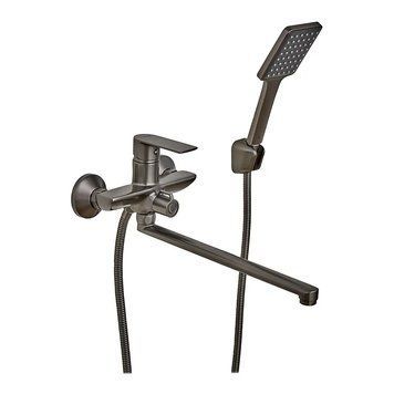 Смеситель для ванной Haiba Alex 006 Euro Graphite (HB3997) HB3997 фото