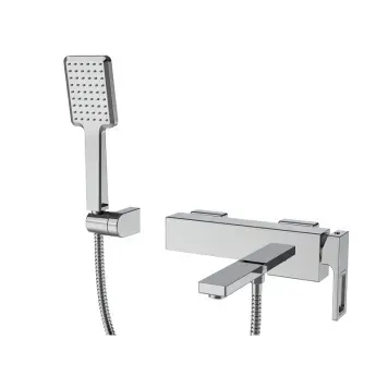 Змішувач для ванни з коротким виливом Koer KB-41009-01 (Колір хром) (KR3502) KR3502 фото