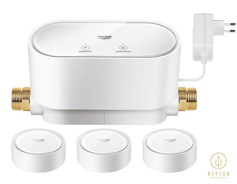 Інтелектуальний контролер води з 3-ма датчиками Grohe Sense Guard (22502LN1) 22502LN1 фото