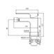 Смеситель для биде Koer KB-20009-01 (Цвет хром) (KR3504) KR3504 фото 2