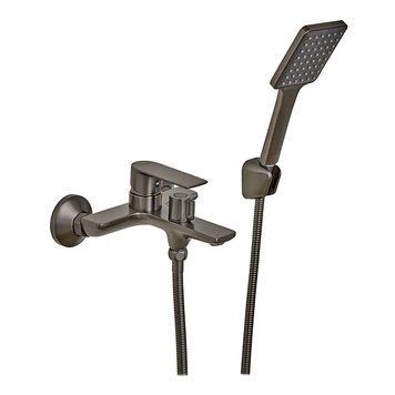 Смеситель для ванной Haiba Alex 009 Euro Graphite (HB3998) HB3998 фото
