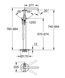 Змішувач для ванни підлоговий Grohe Essence 25248KF1 (чорний матовий) (25248KF1) 25248KF1 фото 2